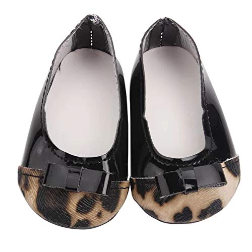 Patent Leather Slip On Doll Shoe, Fits 18Inch Doll