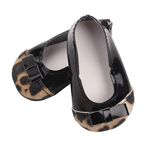 Patent Leather Slip On Doll Shoe, Fits 18Inch Doll