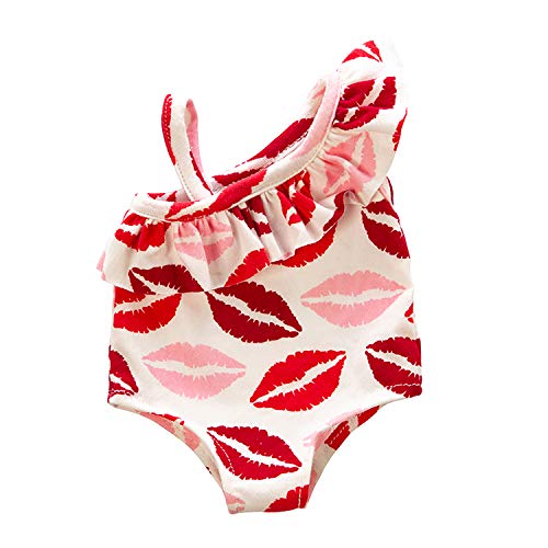 Bathing Suit with Lip Print Bikini fits 18 Inch Doll