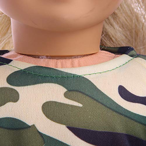 Camouflage Shorts and Shirt, Shoes (boots not included)