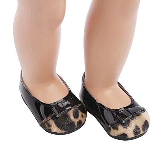 Patent Leather Slip On Doll Shoe, Fits 18Inch Doll