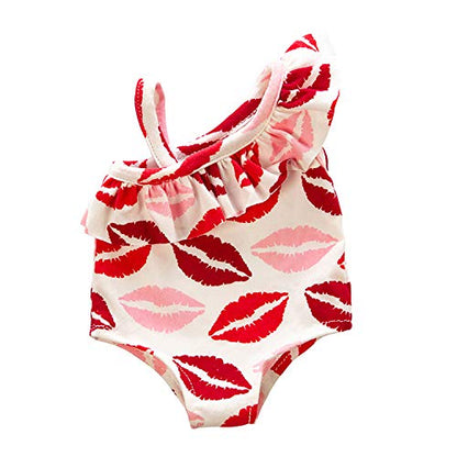 Bathing Suit with Lip Print Bikini fits 18 Inch Doll