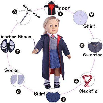 Magician Suit 18inch Doll Clothes
