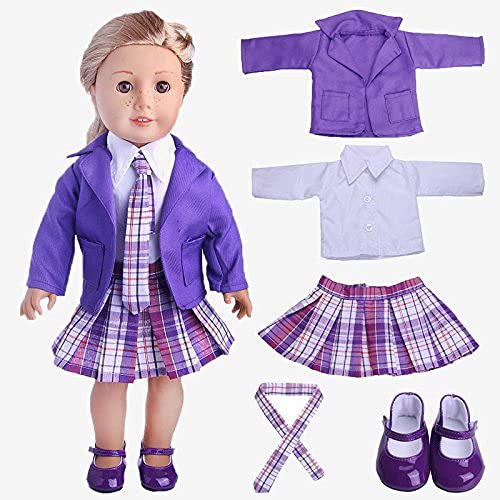 School Uniform fit 18inch Doll