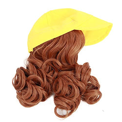 Yellow Baseball Wig Cap